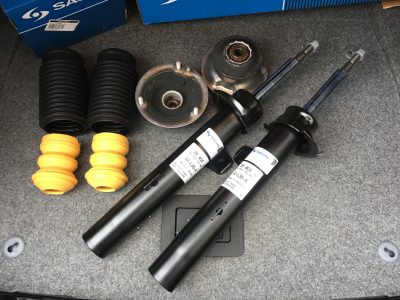 Замена амортизаторов BMW